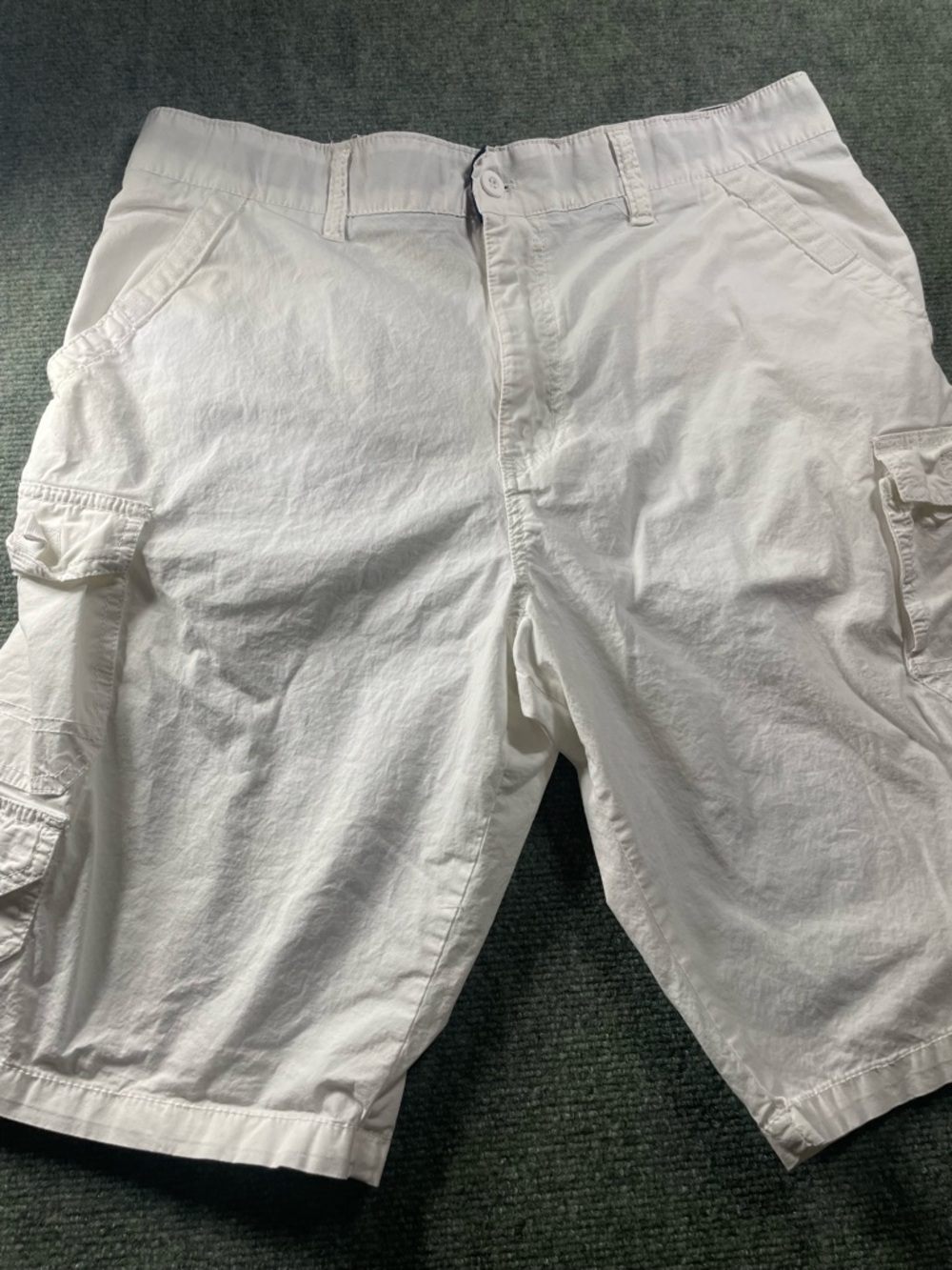 Beverly Hills Polo Club White Men's Cargo Shorts